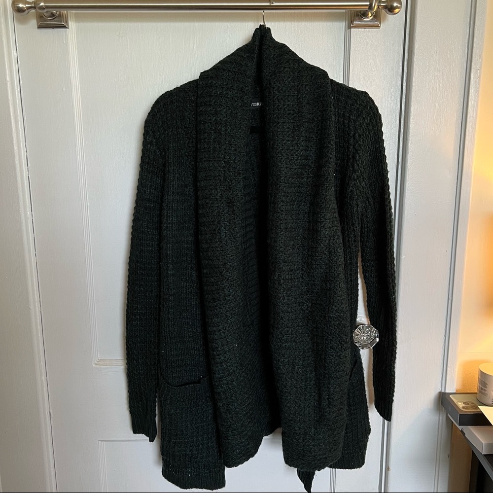 By Corpus cowl neck open cardigan size M